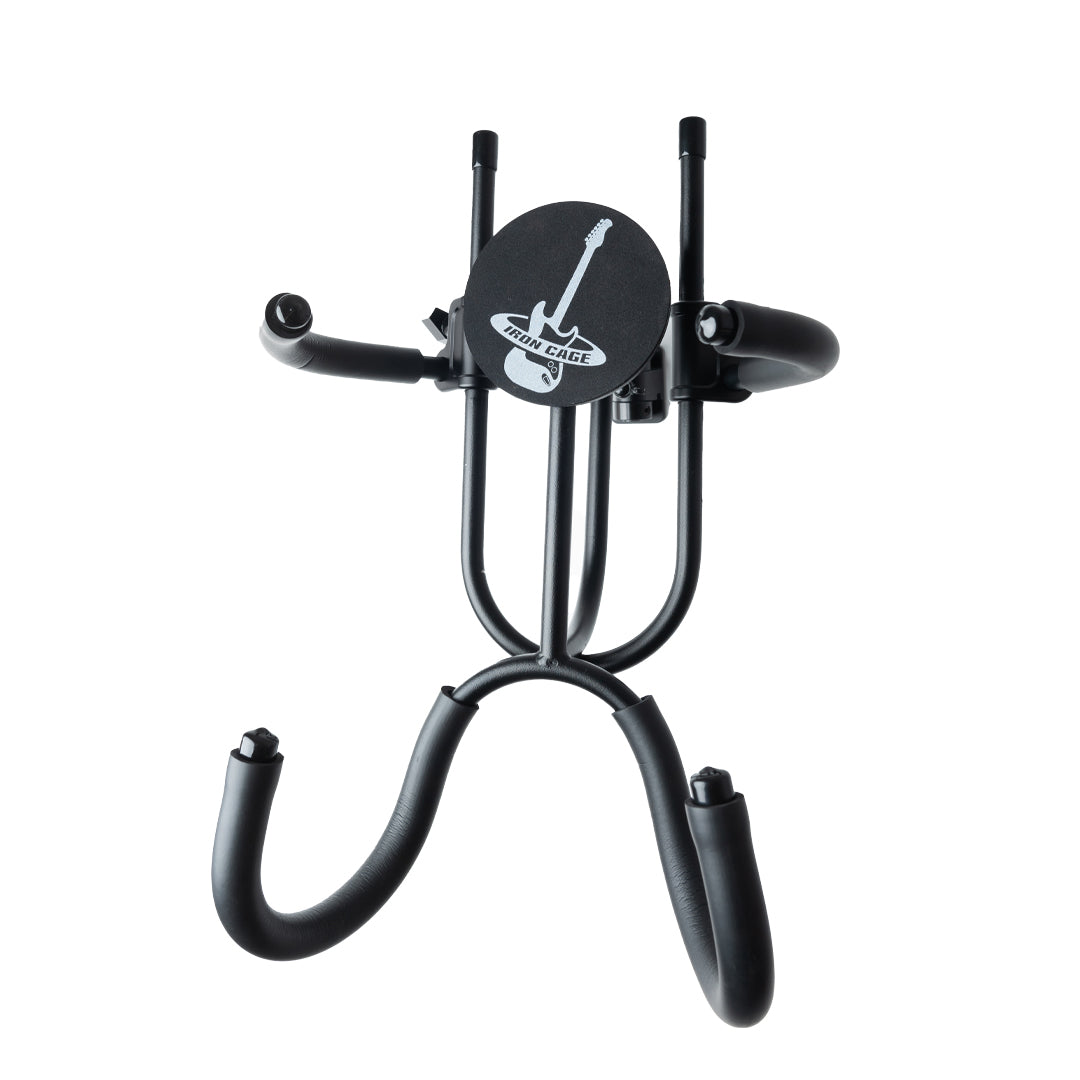 Iron Cage hardware showing its body supports and adjustment points